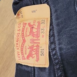 Levi 501 jeans